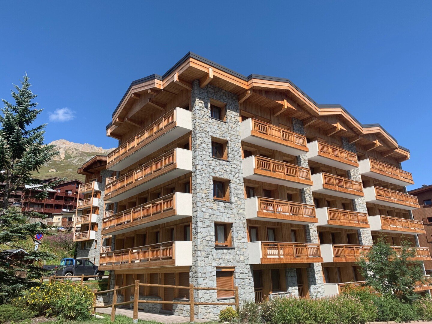 L'immeuble La Grande Baume 2 à Tignes